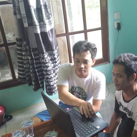 PELATIHAN WEBSITE DESA NANGA SANGAN GO DIGITAL